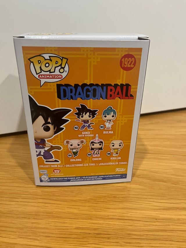 Funko Pop Goku com Nyoibo #1922 Dragon Ball novo
