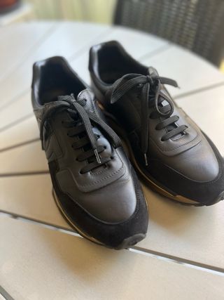 Zapatillas Salvatore Ferragamo Brooklyn Negro/Oro