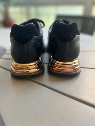 Zapatillas Salvatore Ferragamo Brooklyn Negro/Oro