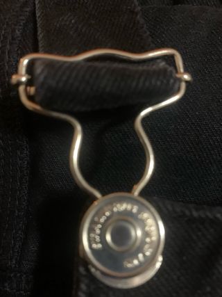 Peto corto vaquero negro Stradivarius