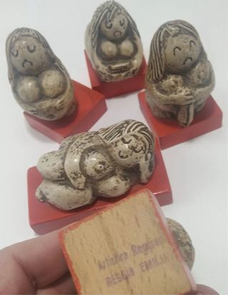 Statuine design anni '80 - Set 5 pezzi