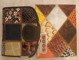 Cartera DOOS Patchwork Multicolor Nueva