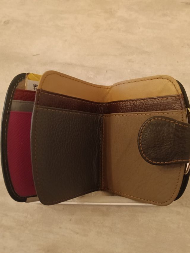 Cartera DOOS Patchwork Multicolor Nueva