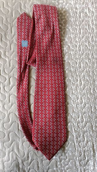 Corbata Loewe Roja y Azul