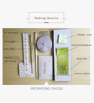 Reloj de Pared DIY Xinlands