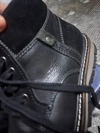 Scarponcini uomo neri Marina Militare n.41