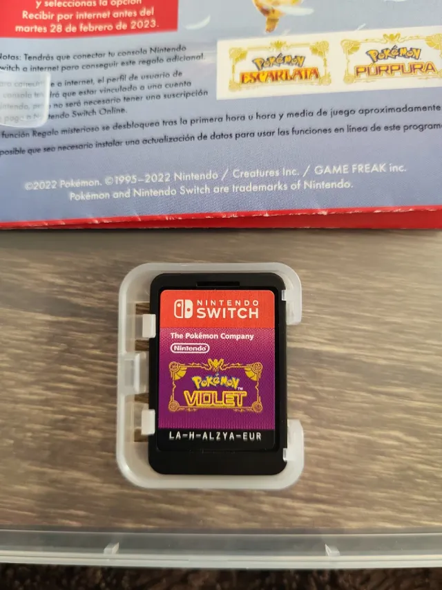 Pokemon Purpura Nintendo Switch