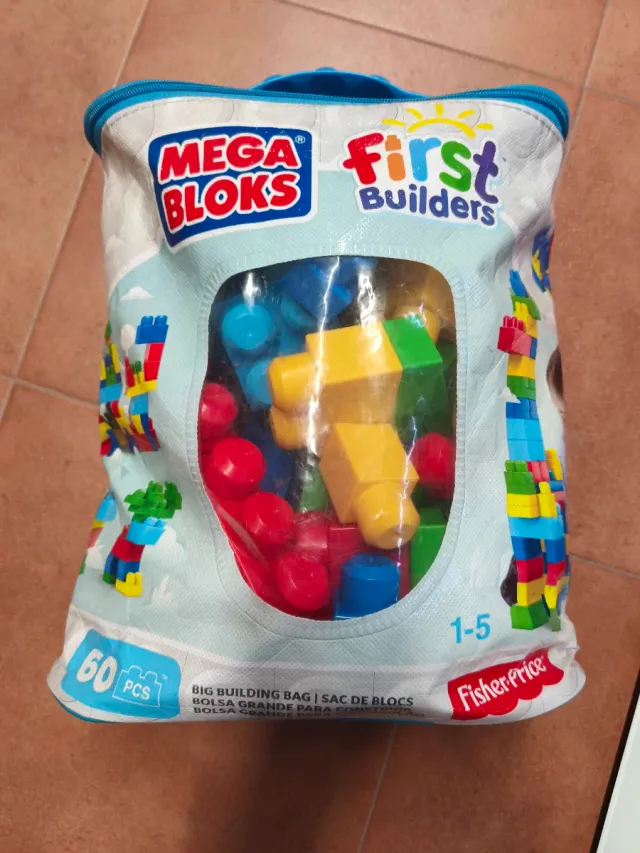 Mega Bloks First Builders Bolsa 60 Piezas
