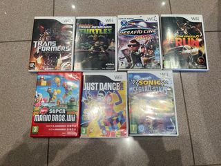 Lote 7 Juegos Wii.