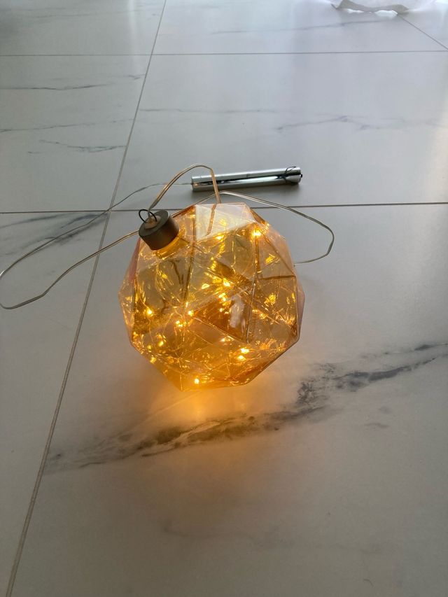 Lampada decorativa con luci