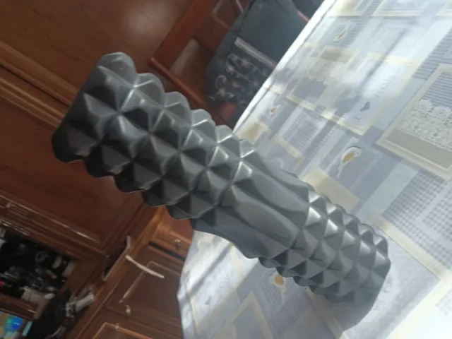 Rodillo Fitness Masaje Negro