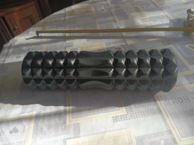 Rodillo Fitness Masaje Negro