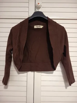 Vestido capa beige talla única