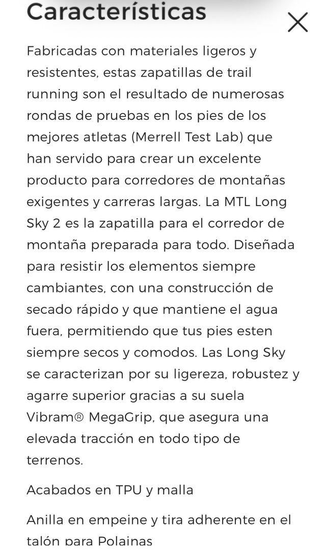 Vendo Zapatillas Merrell Trail Running