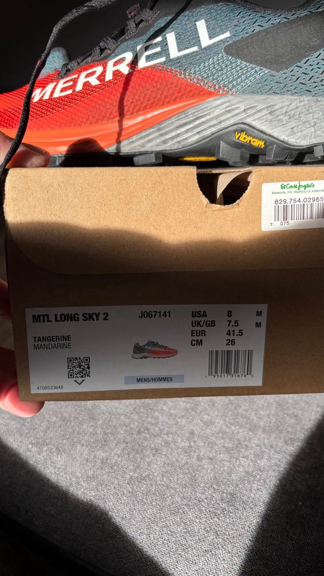 Vendo Zapatillas Merrell Trail Running