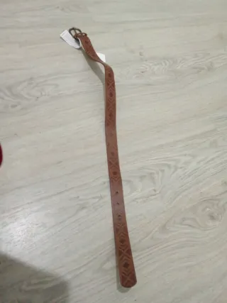 Cinturone per bambini marrone con design