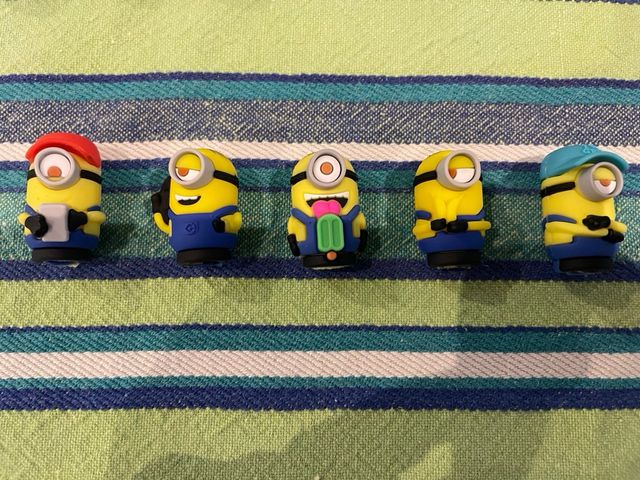 Gommine Minions 3D per matita