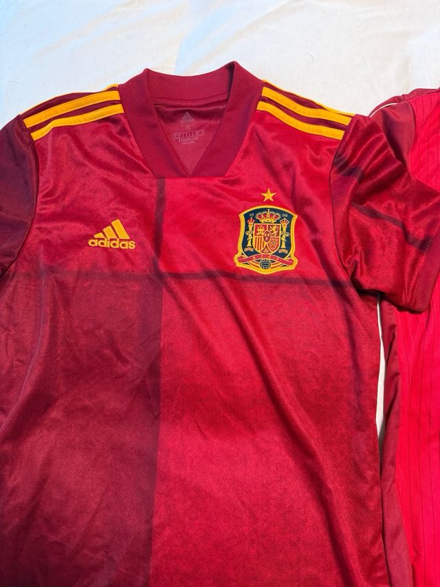 2 Camisetas de fútbol España Adidas