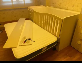 Cuna convertible bebé