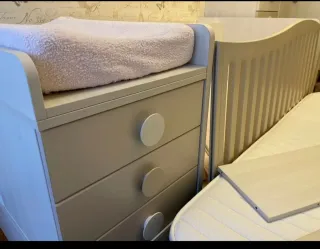 Cuna convertible bebé