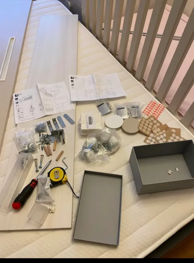 Cuna convertible bebé