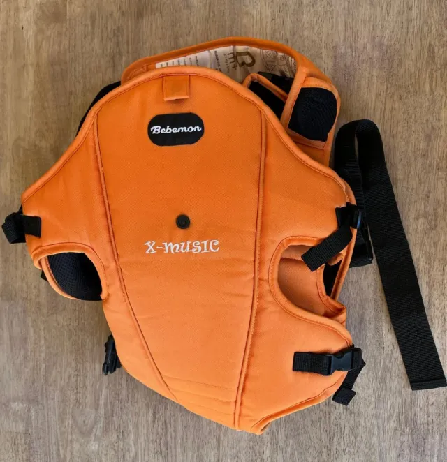 Mochila Portabebés Bebemon X Music Naranja
