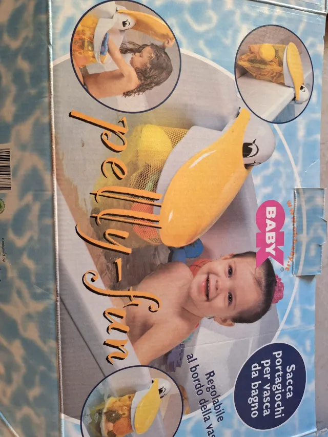 Sacca portagiochi per vasca OK Baby