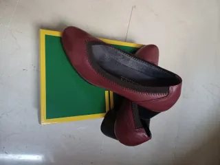 Zapatos Pitillos Burdeos Talla 37