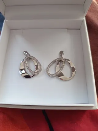 Pendientes Lotus Plata