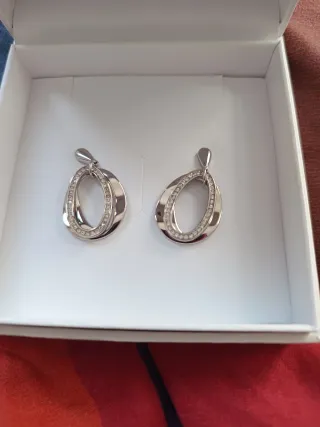 Pendientes Lotus Plata