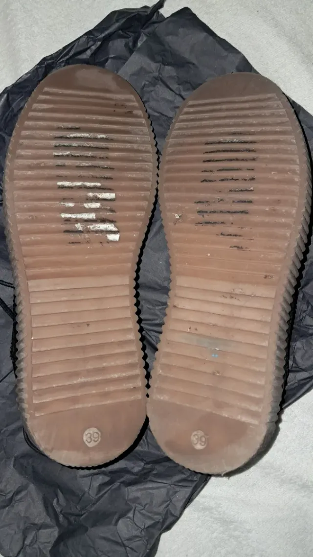 Zapatillas Laredoute Collections cuero negras