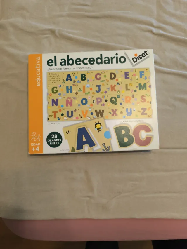 Puzzle Abecedario Diset Educativa +4 Años
