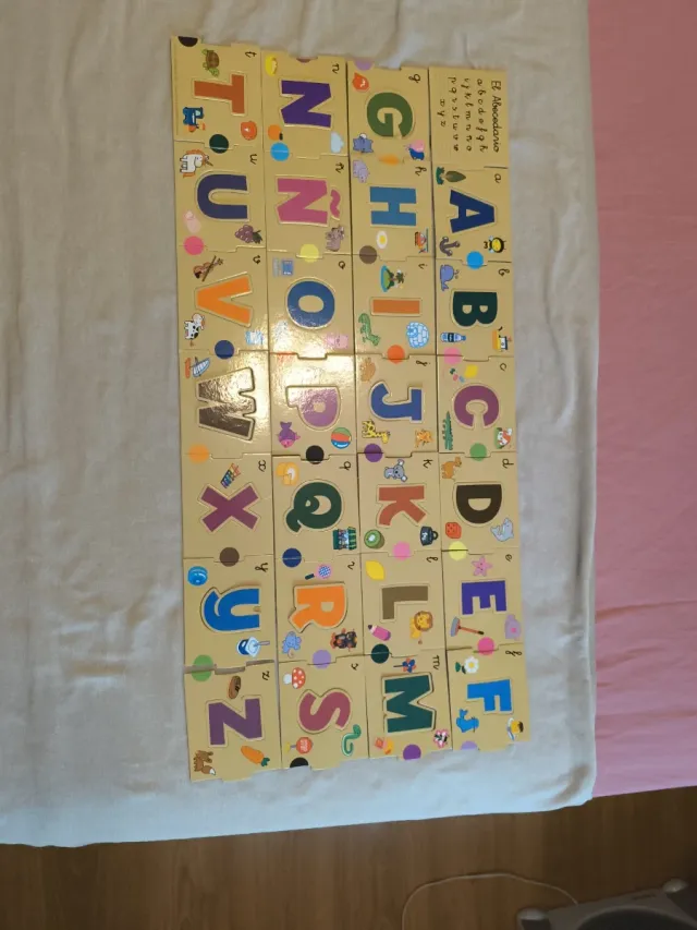 Puzzle Abecedario Diset Educativa +4 Años