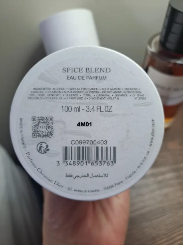 Dior Spice Blend