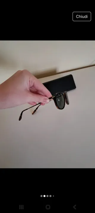 Occhiali da Sole Barton Perreira Neri/Marrone