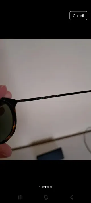 Occhiali da Sole Barton Perreira Neri/Marrone