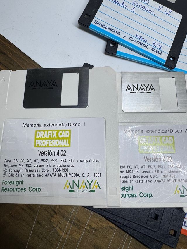 Lote 37 Disquetes IBM Verbatim Autocad