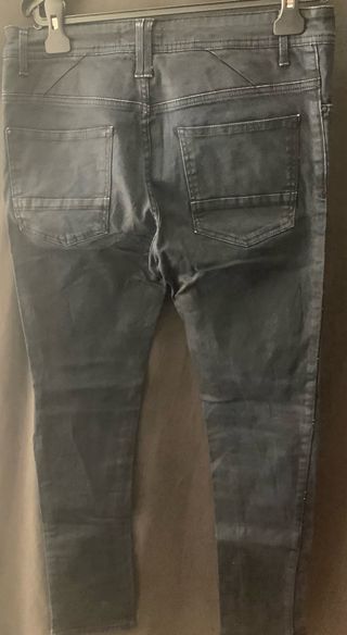 Pantalón vaquero Bershka Bsk azul marino talla 42