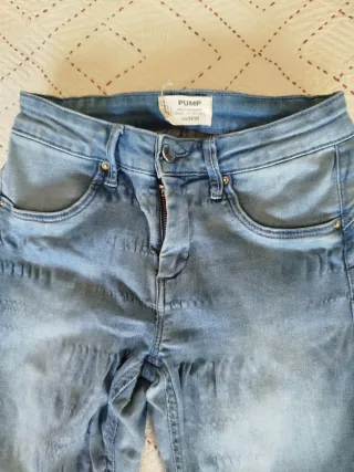 Jeans blu attillati taglia 32/34 PUMP
