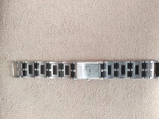 Reloj Lotus Plata y Ónix