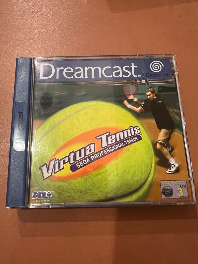 Virtua Tennis Sega Dreamcast Videojuego