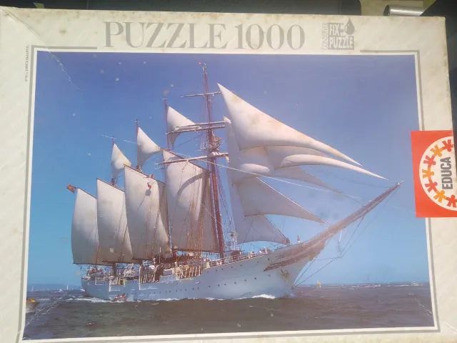 Puzzle 1000 Piezas Barco Velero Educa