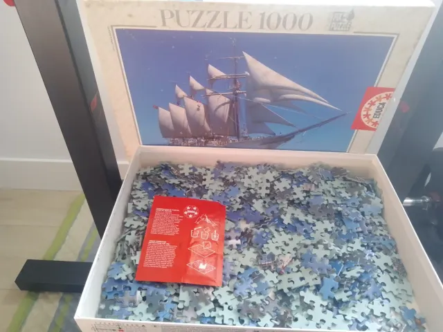 Puzzle 1000 Piezas Barco Velero Educa