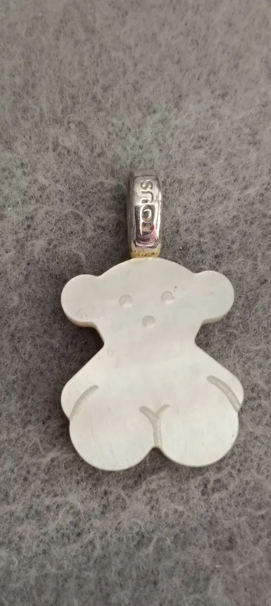 Colgante Oso Tous Nacar y Plata