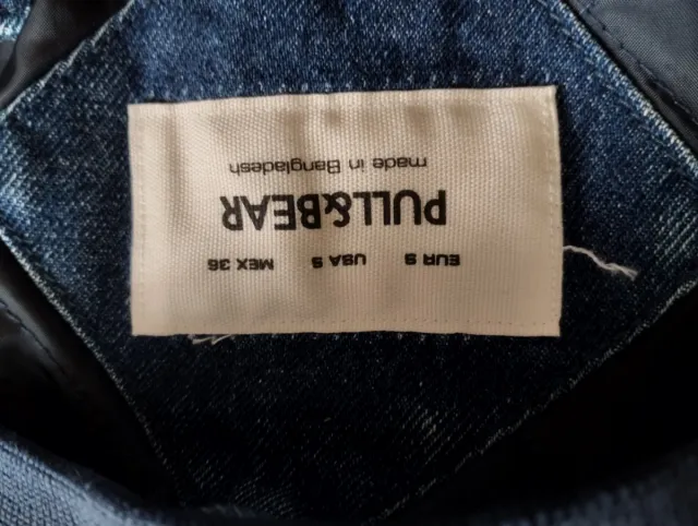Cazadora vaquera Pull&Bear Talla M