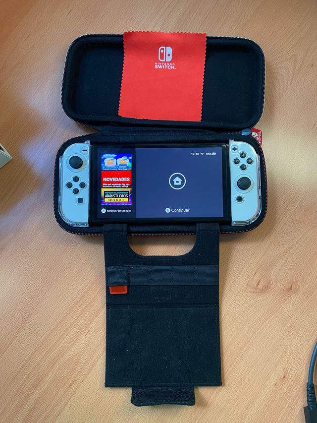 Pack Nintendo Switch OLED COMPLETO + 3 Juegos