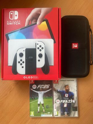 Nintendo Switch OLED + FC25 & FIFA23
