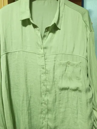 Conjunto Blusa y Pantalón Verde