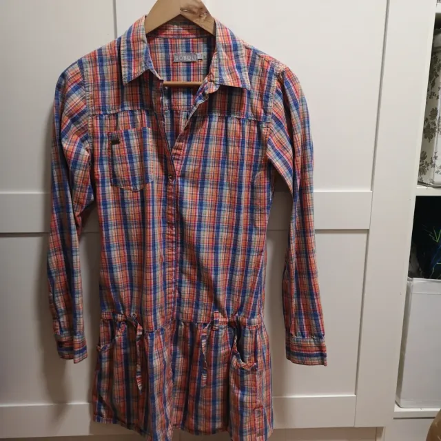 Vestido Camisero Boboli Cuadros