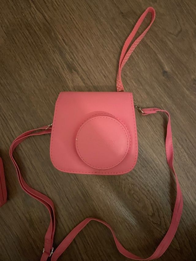 Funda rosa para Instax Mini